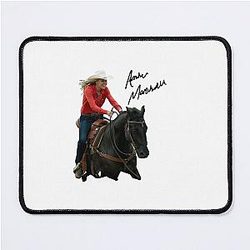 Amber Marshall and Horses Mouse Pad