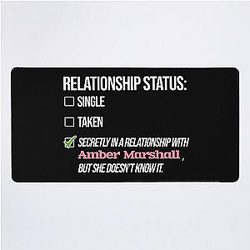 Amber Marshall-Relationship Desk Mat