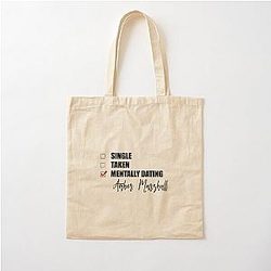 Mentally Dating Amber Marshall Cotton Tote Bag