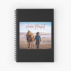 Classic Amber Marshall Art Kora Spiral Notebook