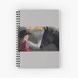 Amber Marshall Heartland Spiral Notebook