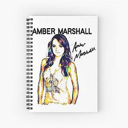 Amber Marshall Spiral Notebook