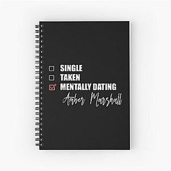 Mentally Dating Amber Marshall Notebook