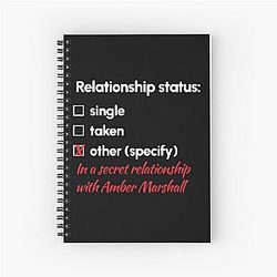Amber Marshall - Relationship Spiral Notebook