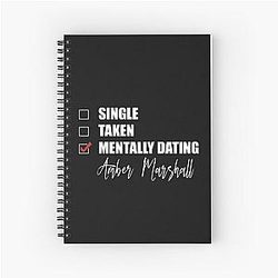 Mentally Dating Amber Marshall Notebook
