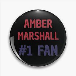 Amber Marshall Fan Pin