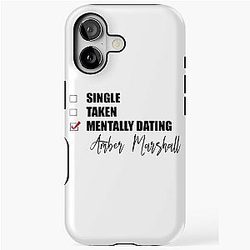 Mentally Dating Amber Marshall iPhone Case