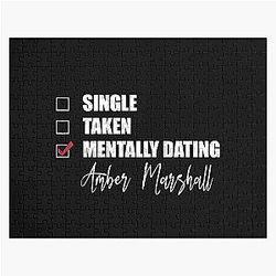 Mentally Dating Amber Marshall Jigsaw Puzzle