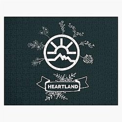 Heartland Ranch, Amy Ty and Amber Marshall  Horse Farming Jigsaw Puzzle
