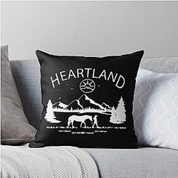 Amber Marshall Heartland Throw Pillow