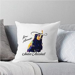 Amber Marshall Throw Pillow