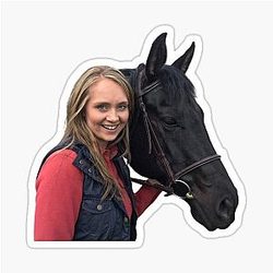 Amber Marshall Tapestry Sticker