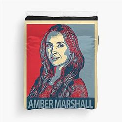 Beauty Amber Duvet Cover