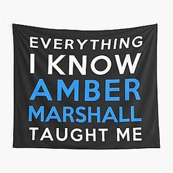 Amber Marshall - Everything I Know Tapestry