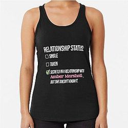 Amber Marshall Relationship Racerback Tank Top