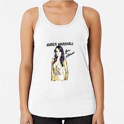 Amber Marshall funny Racerback Tank Top