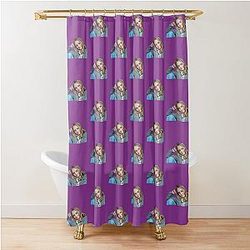 Amber Marshall Trendy Tapestry Shower Curtain