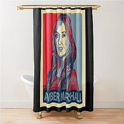 Beauty Amber Marshall Shower Curtain
