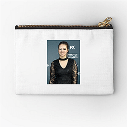 Amber Midthunder Fan Art Amber Midthunder Zipper Pouches