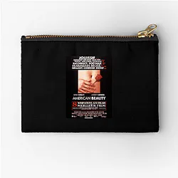 American Beauty The World Is My Stage American Beauty Zipper Pouches