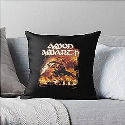 logo amon amarth essential Throw Pillow RB2611