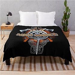 logo amon amarth essential Throw Blanket RB2611
