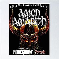logo amon amarth essential Poster RB2611