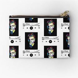 Amr Diab Music Plaque Zipper Pouch