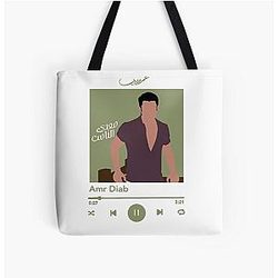 Amr Diab Plaque Tote Bag