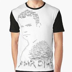 Amr Diab Typography T-Shirt