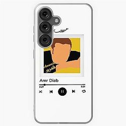 Amr Diab plaque for Amarain (Two Moons) album Samsung Galaxy Case
