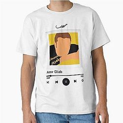 Amr Diab Plaque For Amarain Album Classic T-Shirt