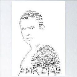 Amr Diab typography poster