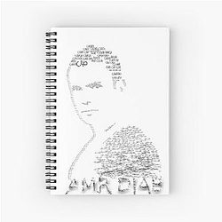 Amr Diab Spiral Notebook