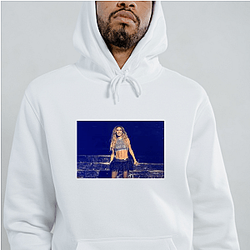 Anahí Unique Star Motif Anahí Hoodies