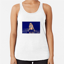 Anahí Unique Star Motif Anahí Tank Tops