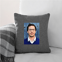 Andy Samberg was a cast member on Saturday Night Live Andy Samberg Pillows Cover