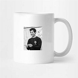 Andy Samberg is a member of the comedy trio The Lonely Island Andy Samberg Mugs
