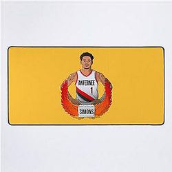 Anfernee Simons Portland Basketball Desk Mat