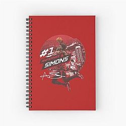 Anfernee Simons City Spiral Notebook