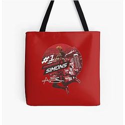 Anfernee Simons All Over Print Tote Bag