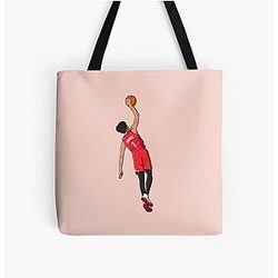 Anfernee Simons - Portland Trail Blazers Basketball All Print Tote Bag