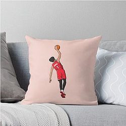 Anfernee Simons - Portland Trail Blazers Basketball Throw Pillow