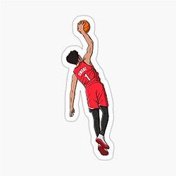 Anfernee Simons - Portland Trail Blazers Basketball Sticker