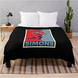 Anfernee Simons Runs the Ball Hope Throw Blanket