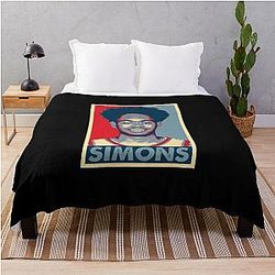 Anfernee Simons Throw Blanket