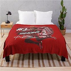 Anfernee Simons City Throw Blanket