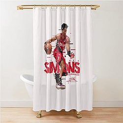 Anfernee Simons Shower Curtain