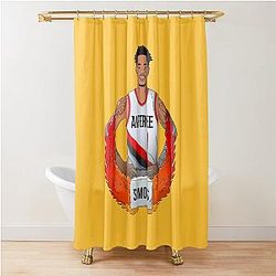 Anfernee Simons Portland Basketball Shower Curtain