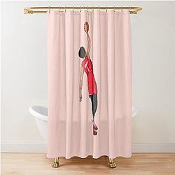 Anfernee Simons Portland Trailblazers Basketball Shower Curtain